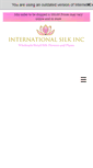 Mobile Screenshot of internationalsilk.com